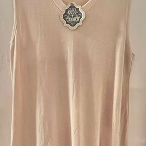 NWT Coco + Carmen Soft Beige Lace Tank Dress